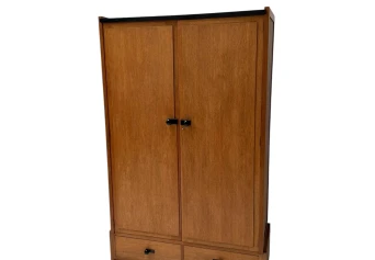 Art Deco Modernist Armoire or Wardrobe by Jan Brunott, 1920s